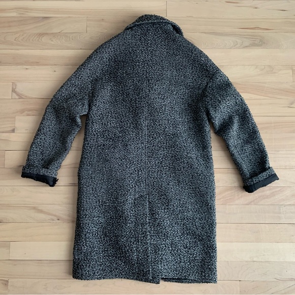 FRANK & OAK - Looped Wool Double-Breast Coat - Picture 11 of 11